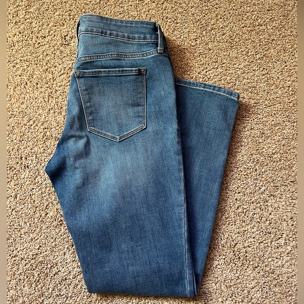 Old Navy- Power Slim Straight Mid-Rise Jeans